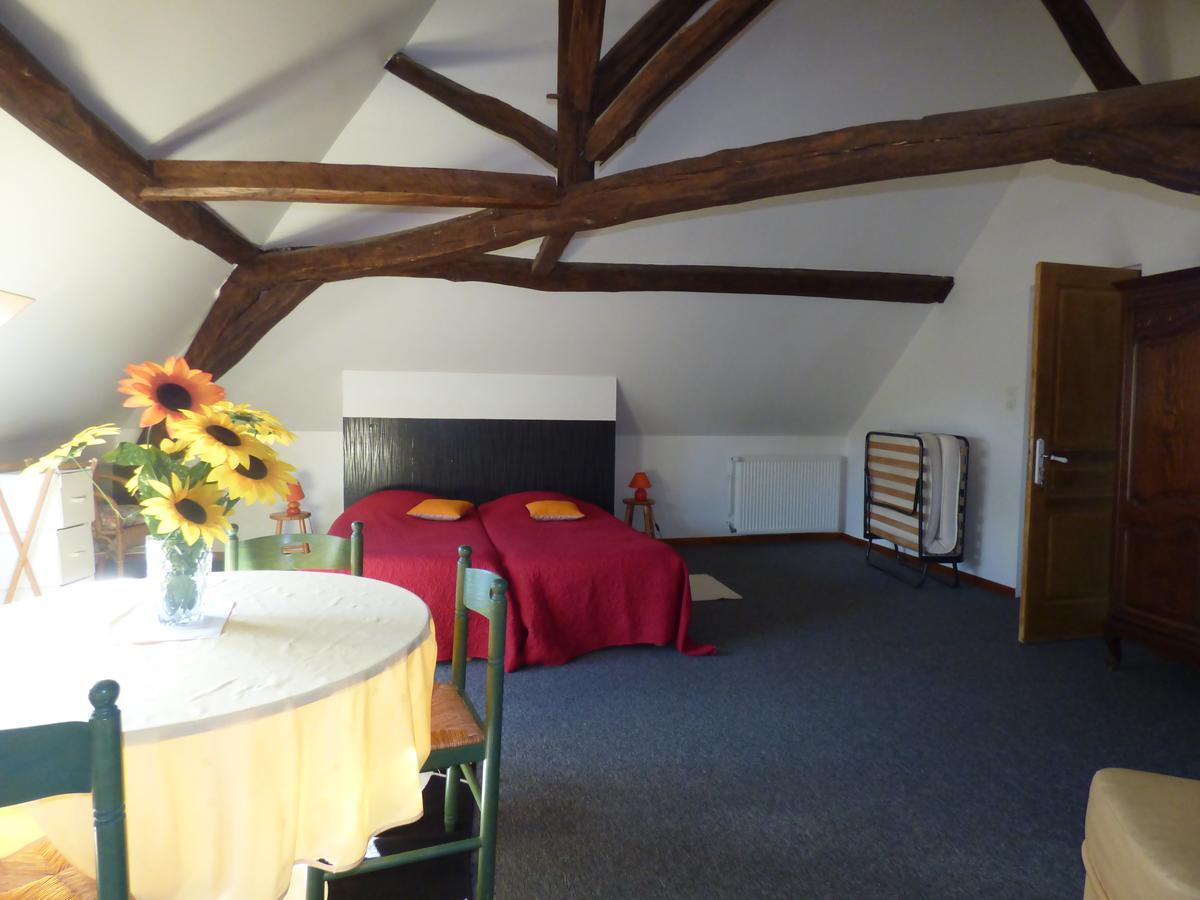 Bed and Breakfast La Ferme Du Chateau Tresnay Exterior foto