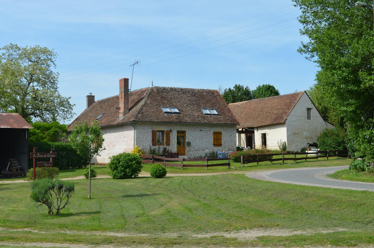 Bed and Breakfast La Ferme Du Chateau Tresnay Exterior foto