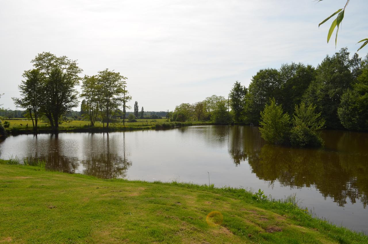 Bed and Breakfast La Ferme Du Chateau Tresnay Exterior foto