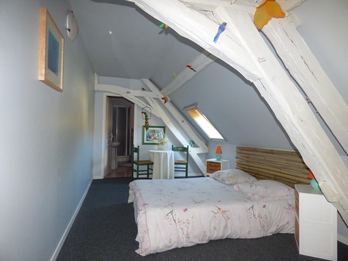 Bed and Breakfast La Ferme Du Chateau Tresnay Exterior foto