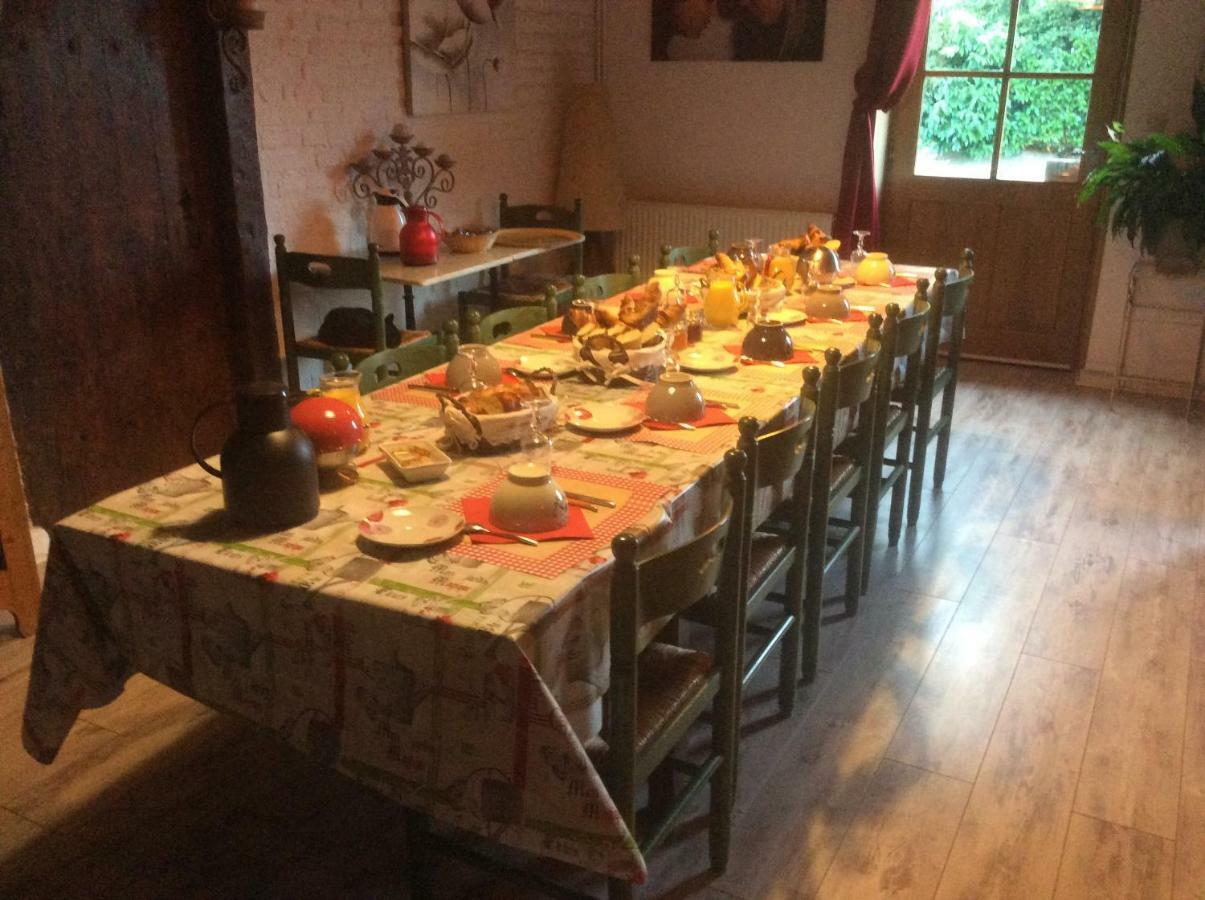 Bed and Breakfast La Ferme Du Chateau Tresnay Exterior foto